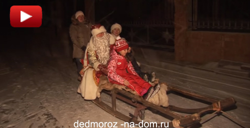 Видео отзыв о Деде Морозе и Снегурочке